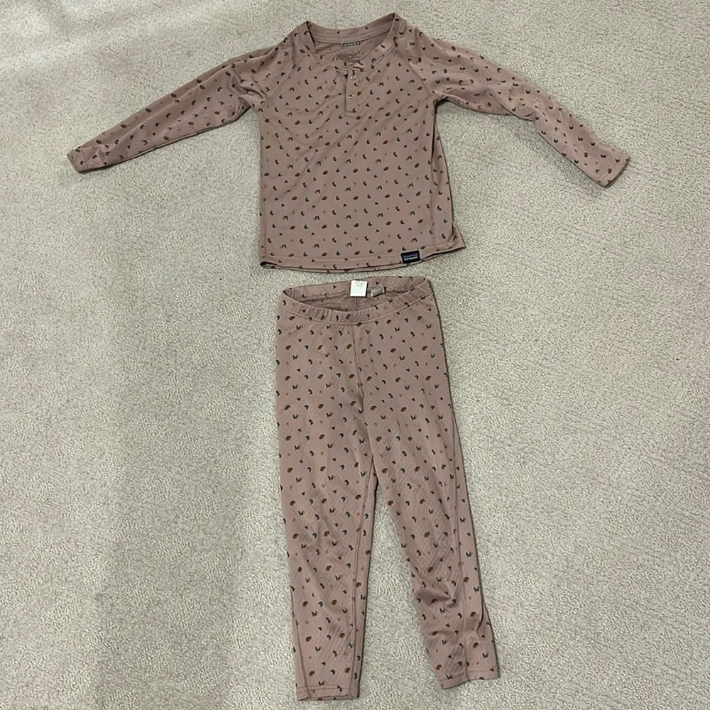 Patagonia capilene base layer 4t girls